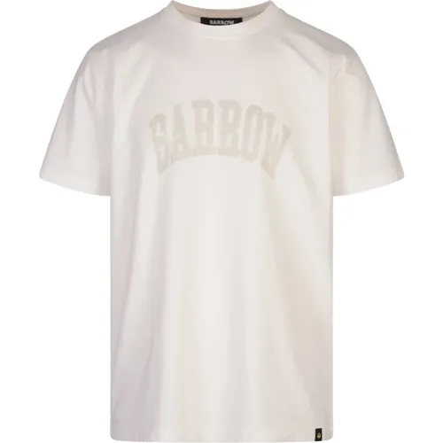 Barrow - Tops > T-Shirts - White - Barrow - Modalova