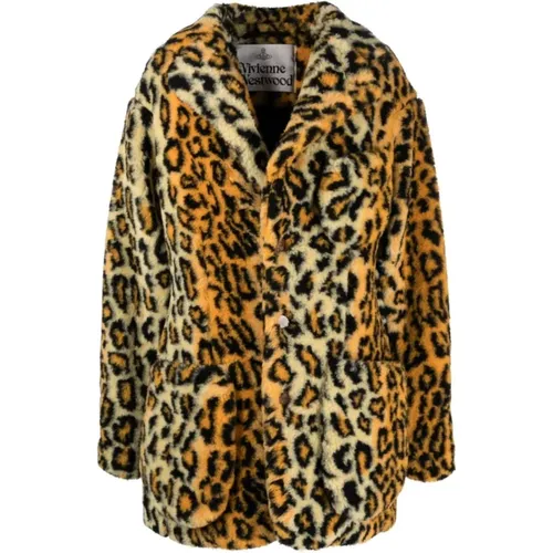 Jackets > Faux Fur & Shearling Jackets - - Vivienne Westwood - Modalova