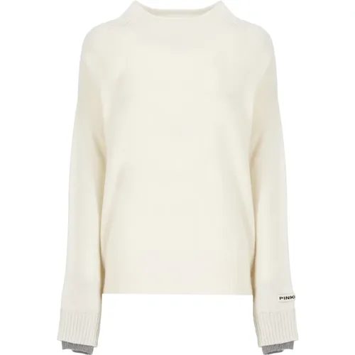 Knitwear > Round-neck Knitwear - - pinko - Modalova