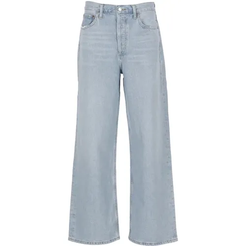 Jeans > Wide Jeans - - Agolde - Modalova