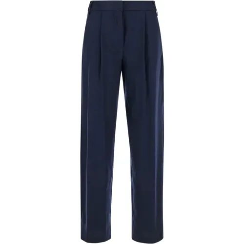 Trousers > Straight Trousers - - Semicouture - Modalova