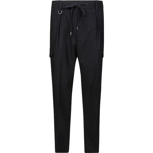 Trousers > Cropped Trousers - - Paolo Pecora - Modalova