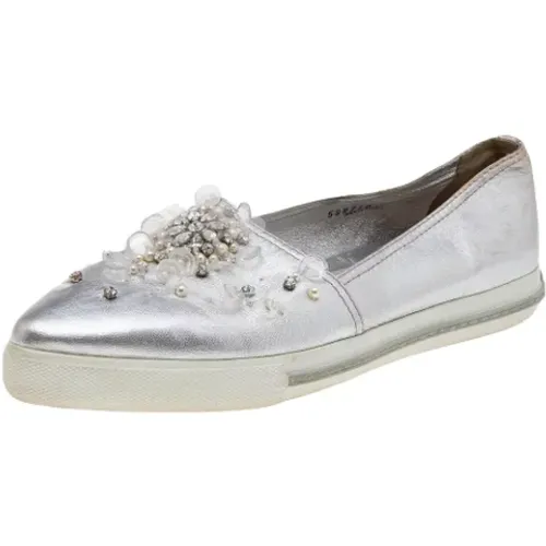 Pre-owned > Pre-owned Shoes > Pre-owned Flats - - Miu Miu Pre-owned - Modalova