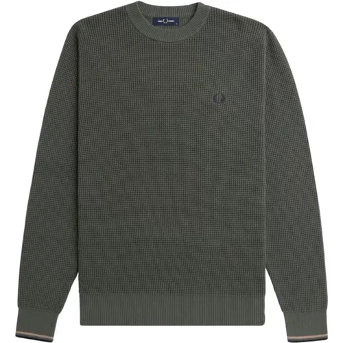 Knitwear > Round-neck Knitwear - - Fred Perry - Modalova