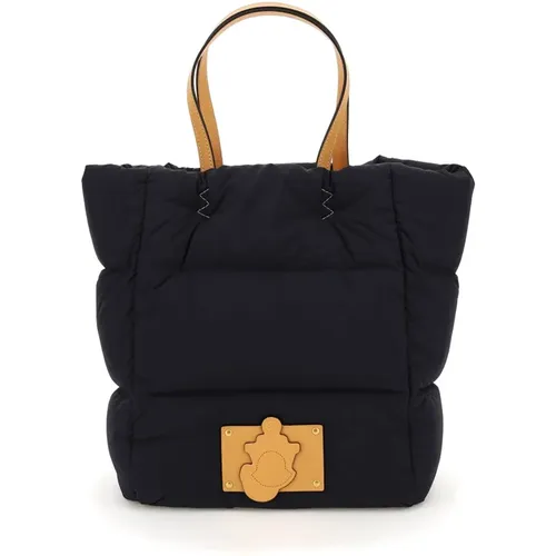 Moncler - Bags > Handbags - Blue - Moncler - Modalova