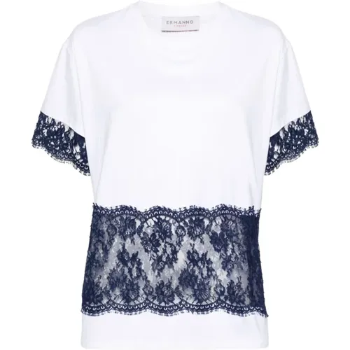 Tops > T-Shirts - - Ermanno Scervino - Modalova