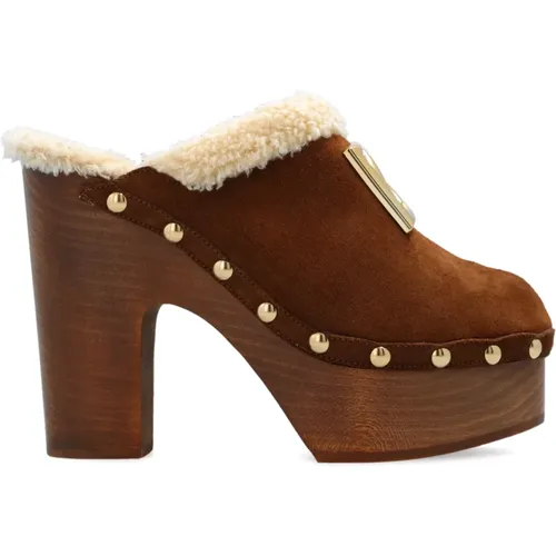 Shoes > Heels > Heeled Mules - - Dolce & Gabbana - Modalova