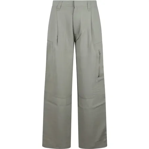 Trousers > Wide Trousers - - Ami Paris - Modalova