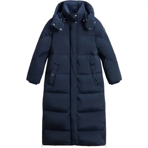 Woolrich - Coats > Parkas - Blue - Woolrich - Modalova