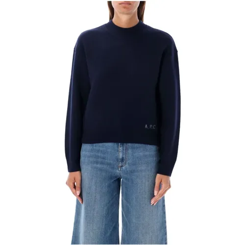 Knitwear > Round-neck Knitwear - - A.p.c. - Modalova