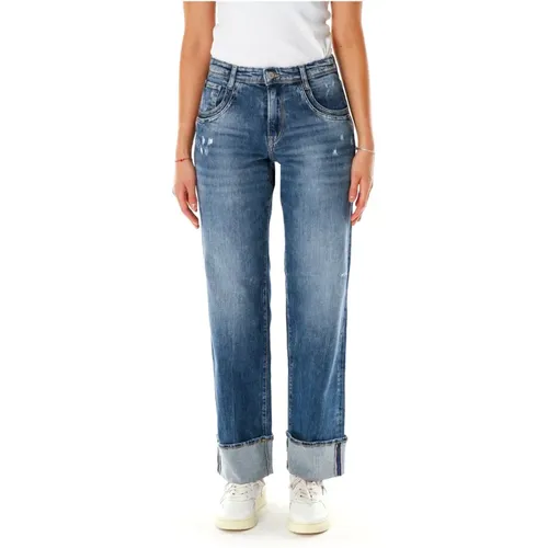 Jeans > Straight Jeans - - Le Temps Des Cerises - Modalova