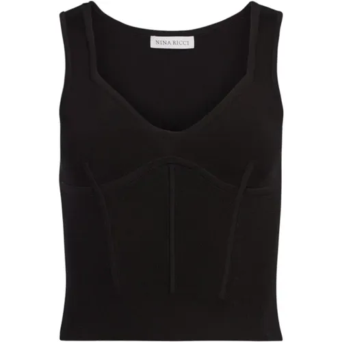 Tops > Sleeveless Tops - - Nina Ricci - Modalova