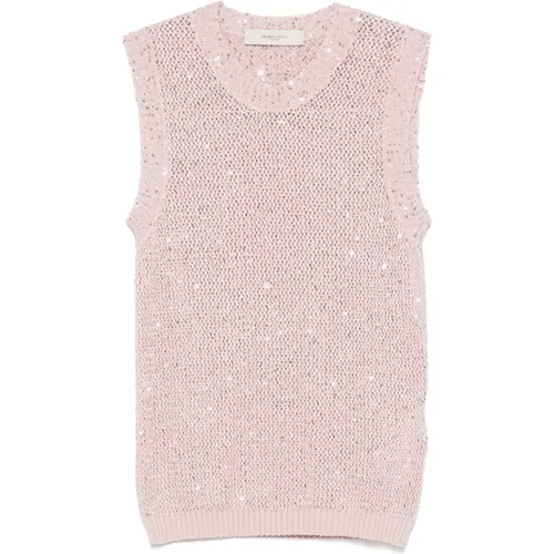 Tops > Sleeveless Tops - - Golden Goose - Modalova