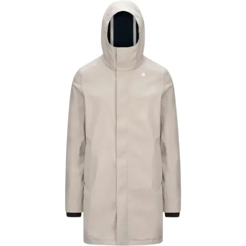 K-Way - Coats > Parkas - Beige - K-way - Modalova