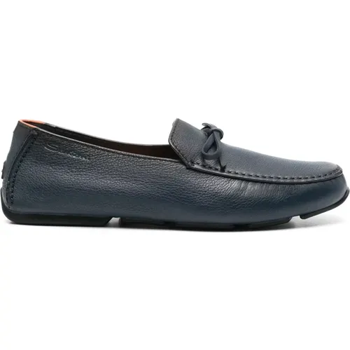 Shoes > Flats > Loafers - - Santoni - Modalova