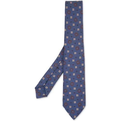 Kiton - Accessories > Ties - Blue - Kiton - Modalova