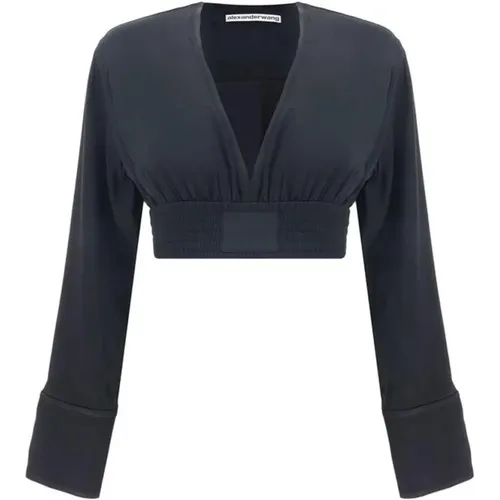 Tops > Long Sleeve Tops - - alexander wang - Modalova