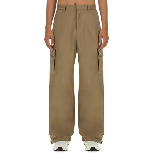 Trousers > Wide Trousers - - Off White - Modalova