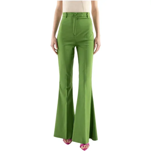 Hebe Studio - Pantalons - Vert - Hebe Studio - Modalova