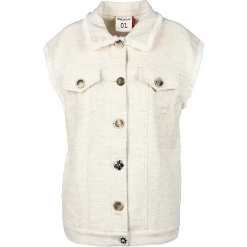 Jackets > Vests - - Semicouture - Modalova