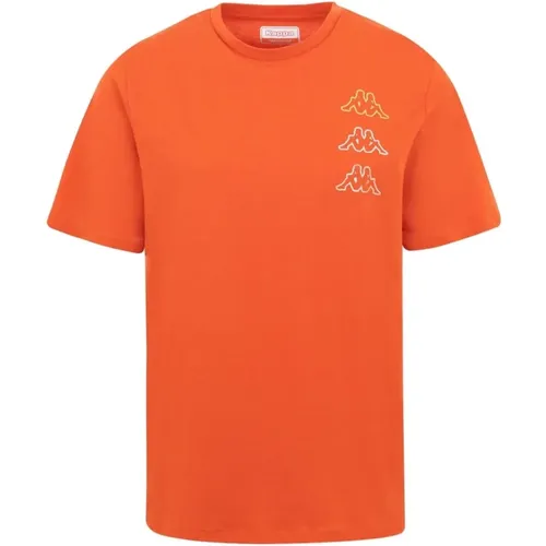 Kappa - Tops > T-Shirts - Orange - Kappa - Modalova