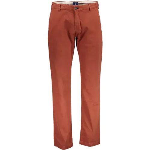 Gant - Trousers > Chinos - Brown - Gant - Modalova