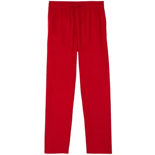 Trousers > Straight Trousers - - Vilebrequin - Modalova