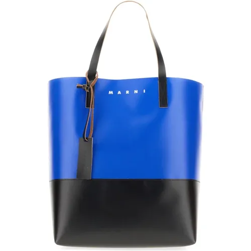 Marni - Bags > Tote Bags - Blue - Marni - Modalova