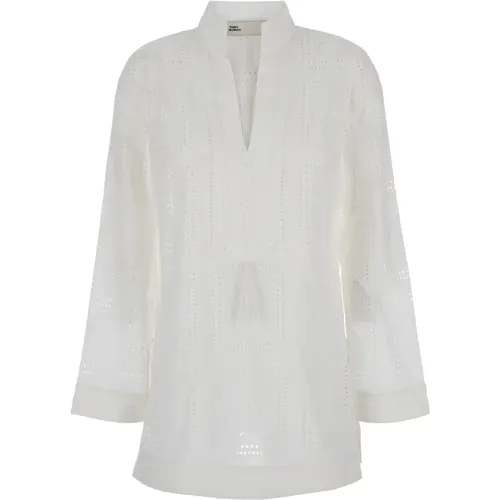 Blouses & Shirts > Tunics - - TORY BURCH - Modalova