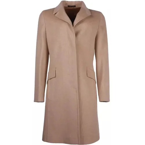 Coats > Single-Breasted Coats - - Made in Italia - Modalova