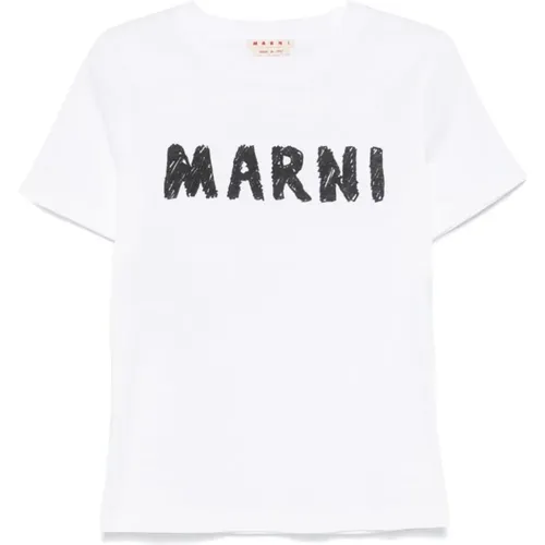 Marni - Tops > T-Shirts - White - Marni - Modalova