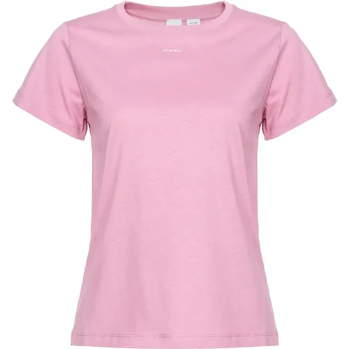 Pinko - Tops > T-Shirts - Purple - pinko - Modalova