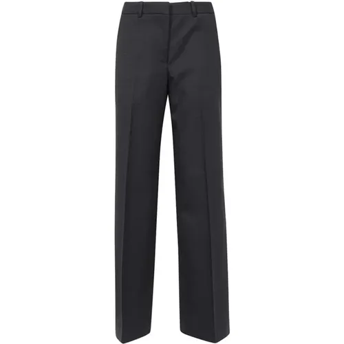 Trousers > Wide Trousers - - Marine Serre - Modalova