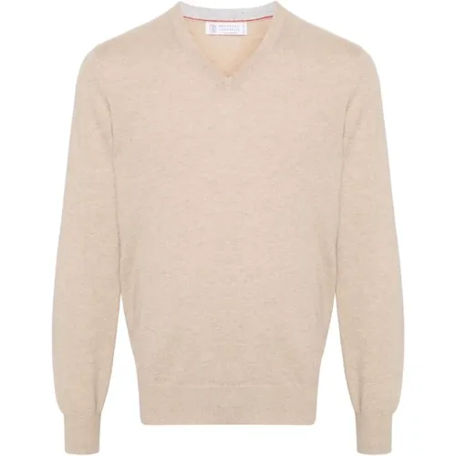 Knitwear > Cashmere Knitwear - - BRUNELLO CUCINELLI - Modalova