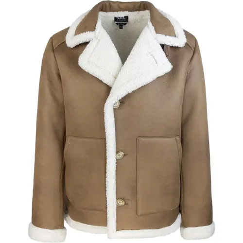 Jackets > Faux Fur & Shearling Jackets - - A.p.c. - Modalova