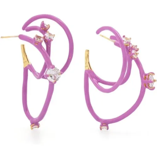 Accessories > Jewellery > Earrings - - Panconesi - Modalova