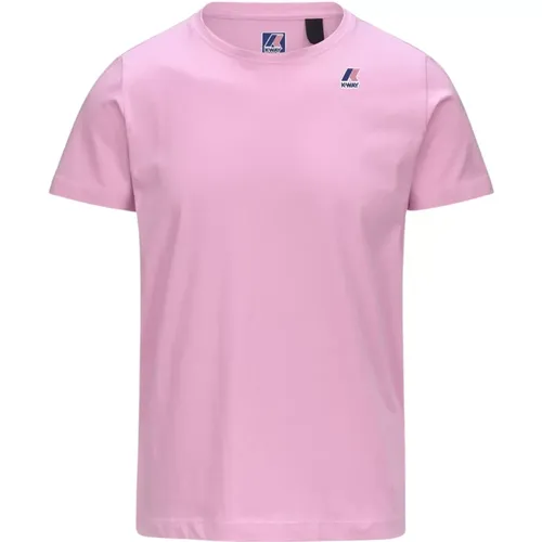 K-Way - Tops > T-Shirts - Pink - K-way - Modalova