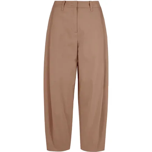 Trousers > Straight Trousers - - BomBoogie - Modalova