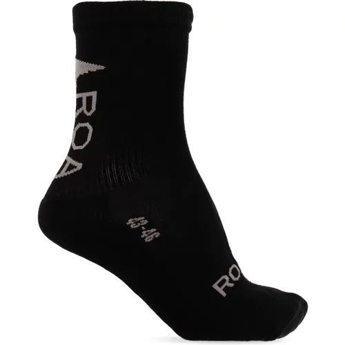 ROA - Underwear > Socks - Black - ROA - Modalova