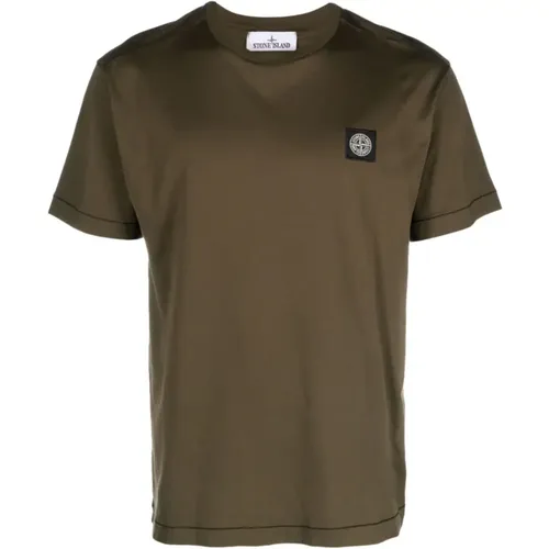 Tops > T-Shirts - - Stone Island - Modalova