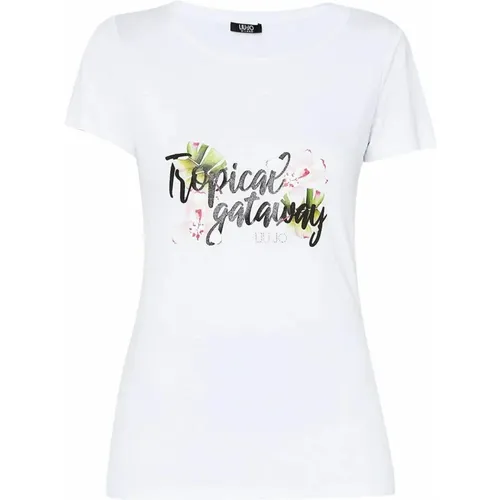 Liu Jo - Tops > T-Shirts - White - Liu Jo - Modalova