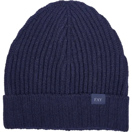 Accessories > Hats > Beanies - - Fay - Modalova