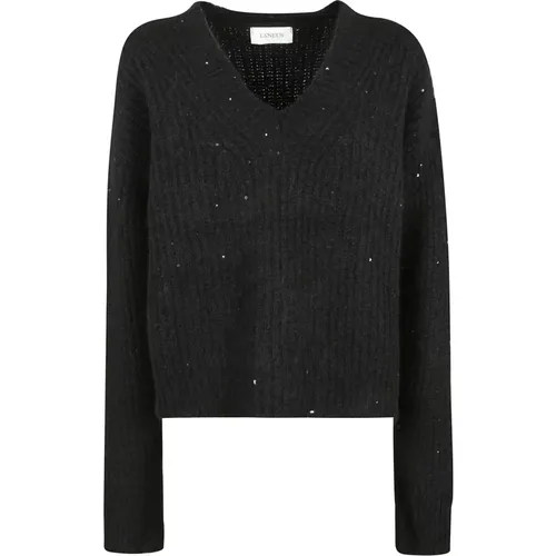 Knitwear > V-neck Knitwear - - Laneus - Modalova