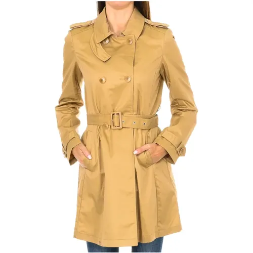 Coats > Trench Coats - - Armani Jeans - Modalova