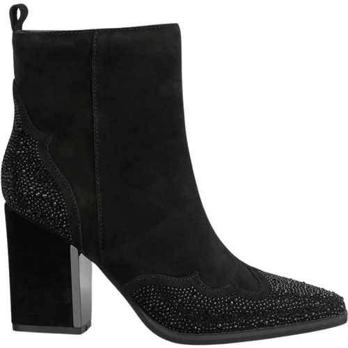 Shoes > Boots > Heeled Boots - - Alma en Pena - Modalova