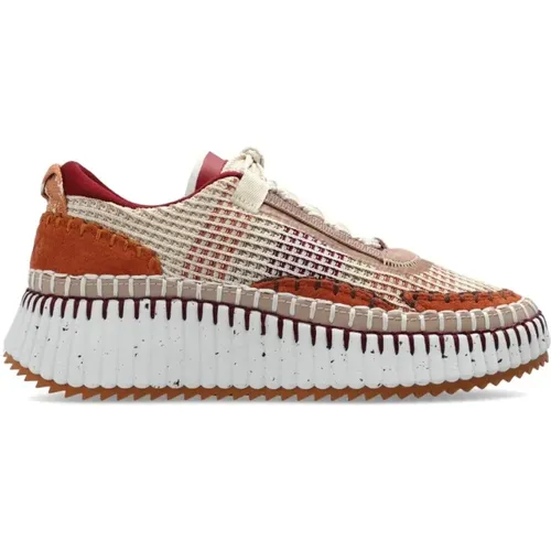 Chloé - Shoes > Sneakers - Brown - Chloé - Modalova