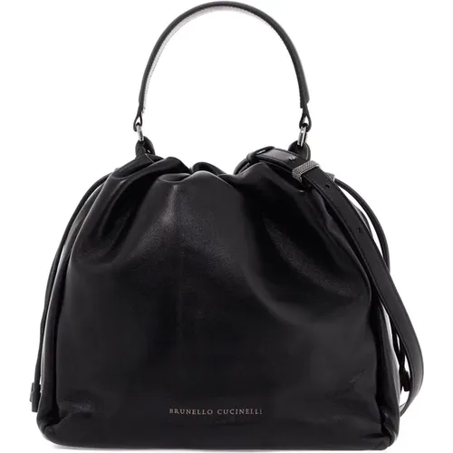 Bags > Bucket Bags - - BRUNELLO CUCINELLI - Modalova