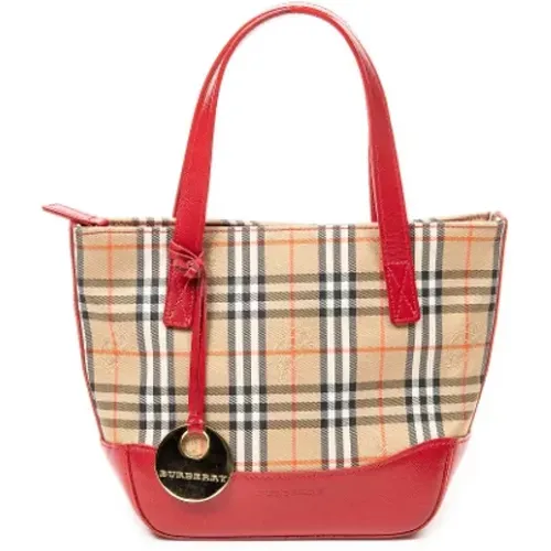 Pre-owned > Pre-owned Bags > Pre-owned Tote Bags - - Burberry Vintage - Modalova