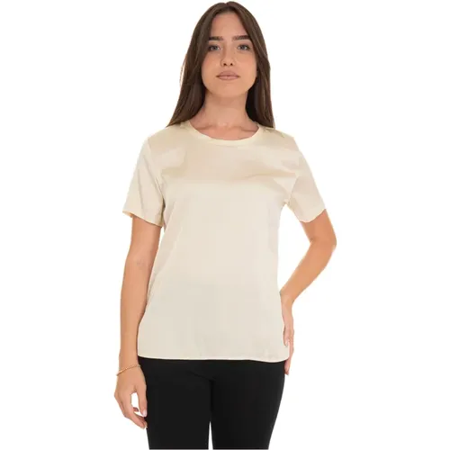 Liu Jo - Tops > T-Shirts - Beige - Liu Jo - Modalova