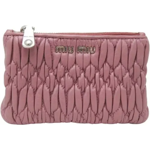 Pre-owned > Pre-owned Accessories > Pre-owned Wallets - - Miu Miu Pre-owned - Modalova